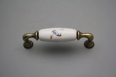 Rustikaler Handgriff Bohemia 96mm Gänse č.1