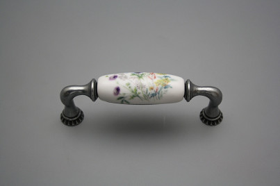 Rustikaler Handgriff Bohemia 96mm Blumenwiese FV č.1