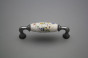 Rustikaler Handgriff Bohemia 96mm Blumenwiese FV č.3