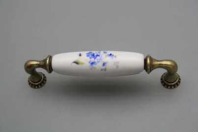 Rustikaler Handgriff Bohemia 128mm Vergissmeinnicht Klassisch č.1