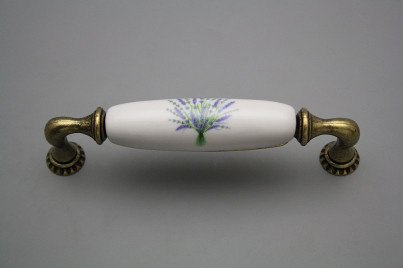 Rustikaler Handgriff Bohemia 128mm Lavendel č.1
