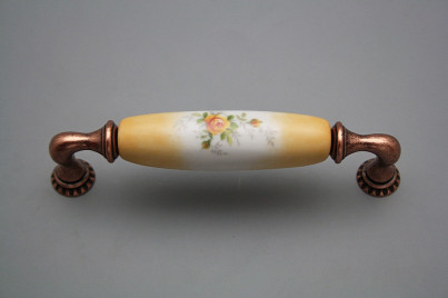 Rustikaler Handgriff Bohemia128mm Teerosen YL CU č.1