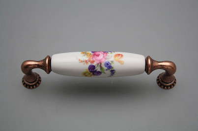 Rustikaler Handgriff Bohemia 128mm Iris Bouquet CU č.1