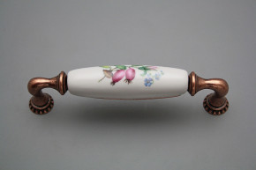Rustikaler Handgriff Bohemia 128mm Heckenrosen CU