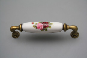 Rustikaler Griff 128mm Rose Elizabeth