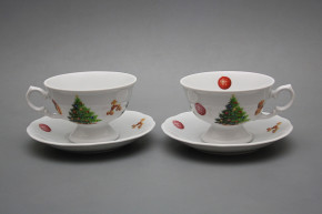 Teetasse 0,2l und Untertasse Alaska Christmas Tree BB Teetasse 0,2l und Untertasse Alaska Christmas Tree BB