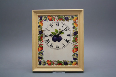Wanduhr 25x30cm Obstgarten cPB č.1
