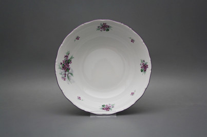 Tiefe Schüssel 23cm Ofelie Viola mit Schleife KFL č.1