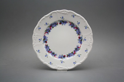 Flacher Teller 25cm Marie Louise Vergissmeinnicht KBB č.1