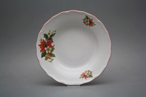 Tiefer Teller 24,5cm Verona Weihnachtsstern CCL