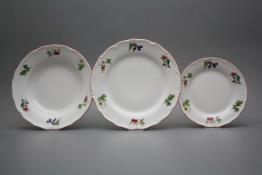 Tellerset Verona Waldbeeren 36teiliges ACL