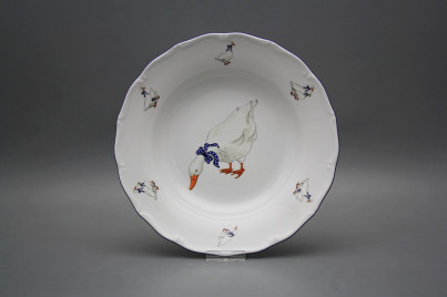 Tiefer Teller 24,5cm Verona Gänse FML č.1