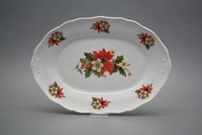 Oval 32cm Verona Weihnachtsstern FBB