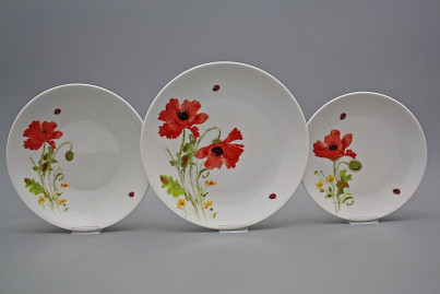 Tellerset Coup Poppy 18teiliges BB č.1