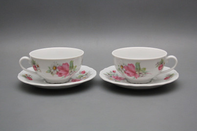 Tasse niedrig 0,18l und Untertasse Verona Freude BB č.1