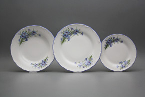 Tellerset Verona Kornblumen 12teiliges DAL