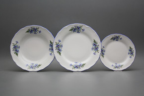 Tellerset Verona Kornblumen 12teiliges EAL