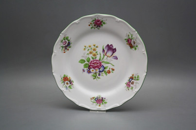 Flacher Teller 25cm Verona Meissen Bouquet FZL č.1