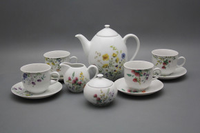 Kaffeeset Opal Blumenwiese 15teiliges HBB