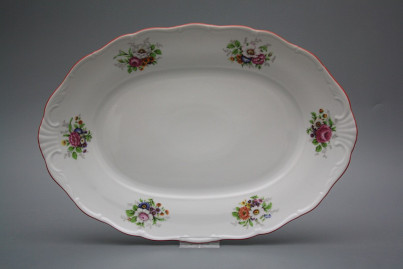 Oval 36cm Verona Meissen Bouquet ACL č.1