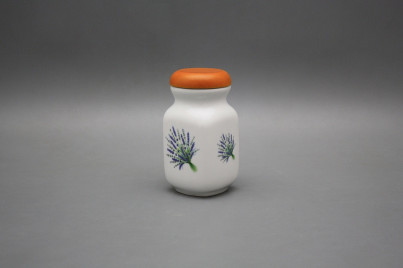 Lebensmitteldose 0,2l mit Holzdeckel Lavendel BB č.1