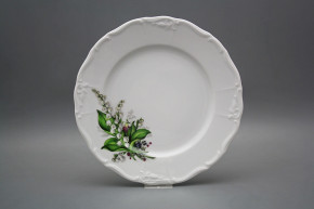 Flacher Teller 25cm Marie Louise Maiglöckchen HBB