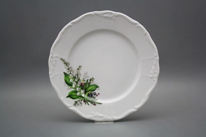 Flacher Teller 25cm Marie Louise Maiglöckchen HBB č.1