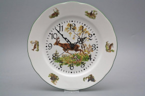 Telleruhr 25cm Rose Rehbock FZL