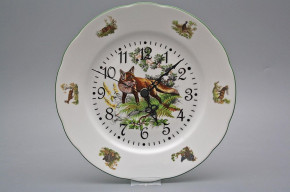 Telleruhr 25cm Rose Fuchs FZL