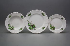 Tellerset Marie Louise Maiglöckchen 12teiliges EBB