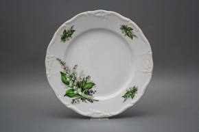 Flacher Teller 25cm Marie Louise Maiglöckchen EGL