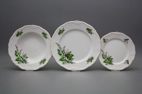 Tellerset Marie Louise Maiglöckchen 12teiliges EGL