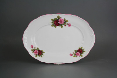 Oval 32cm Verona Rose Elizabeth CRL č.1