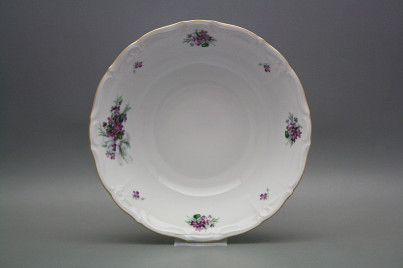 Tiefe Schüssel 25cm Marie Louise Viola mit Schleife KGL č.1