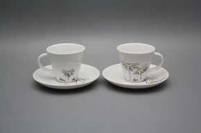 Tasse hoch 0,1l und Untertasse Tom Daisy BB