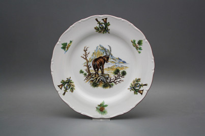 Flacher Teller 25cm Ofelie Steinbock FHL č.1