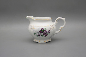 Milchkännchen 0,4l Marie Louise Viola mit Schleife GL LUX