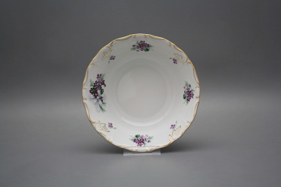 Kompottschüssel 19cm Marie Louise Viola mit Schleife KGL LUX č.1