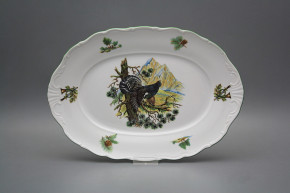 Oval 32cm Verona Auerhahn FZL