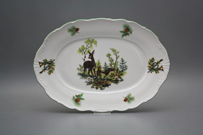 Oval 32cm Verona Reh mit Kitz FZL č.1
