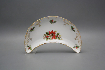 Knochenteller 23cm Verona Weihnachtsstern GL LUX č.1