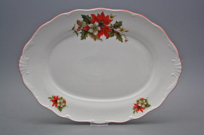 Oval 36cm Verona Weihnachtsstern CCL
