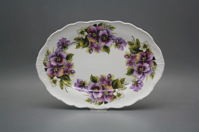 Oval 32cm Verona Stiefmütterchen EBB č.1