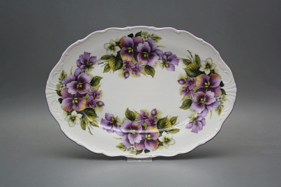 Oval 32cm Verona Stiefmütterchen EFL č.1