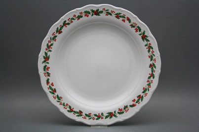 Runde flache Schüssel 31cm Verona Winterbeeren KBB č.1