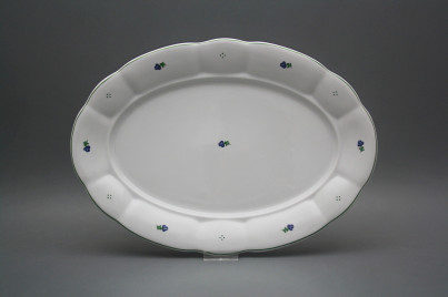 Oval 36cm Benedikt Retro Blue č.1
