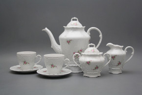 Kaffeeset Opera Rosarote Rosen 15tlg.BB