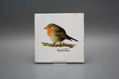 Forli Blanco Wandfliese 15x15cm Rotkehlchen č.1