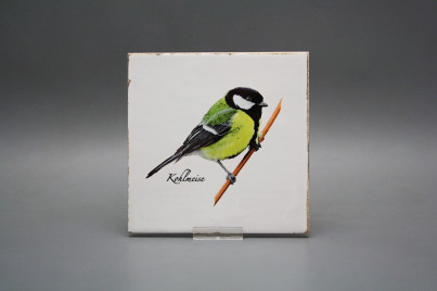 Forli Blanco Wandfliese 15x15cm Kohlmeise č.1