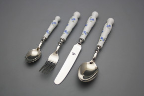 Besteck Set Bohemia 1987 Vergissmeinnicht Streuer 24tlg. BB